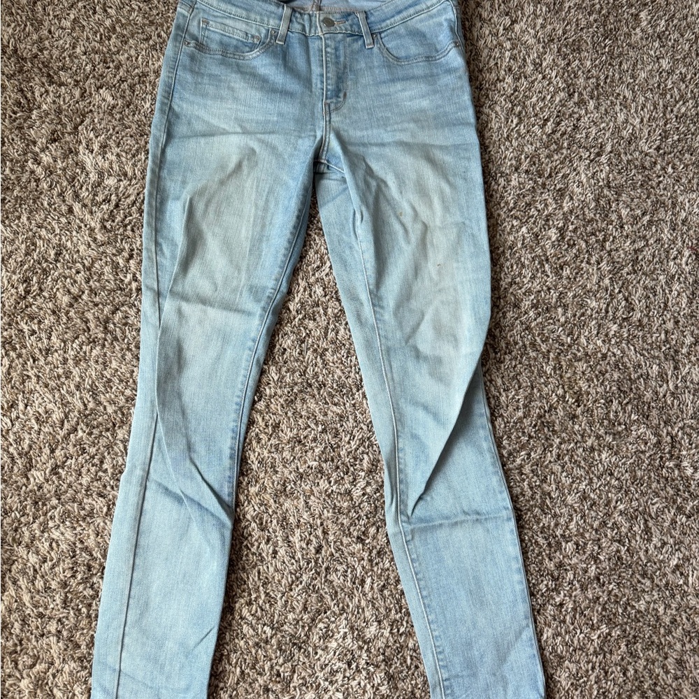 Levi's Women's Light Blue Skinny Jeans